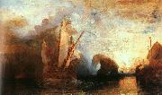 Joseph Mallord William Turner Ulysses Deriding Polyphemus painting